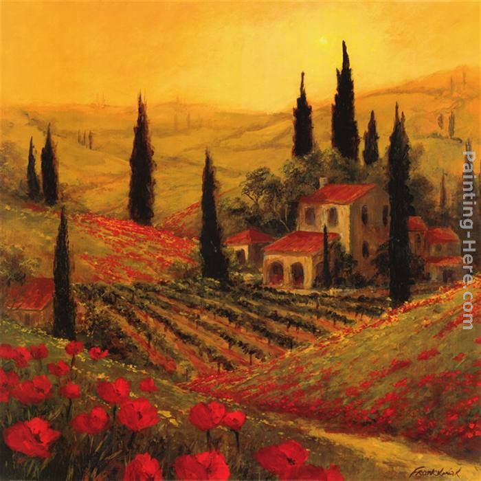 Art Fronckowiak Poppies of Toscano II